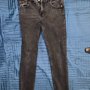 Zara Dark Gray Skinny Jeans